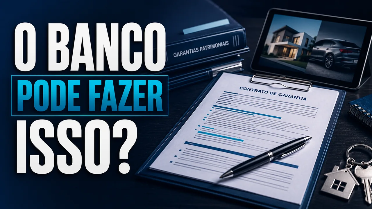 Contratos corporativos e documentos de garantia bancária sobre mesa de reunião, representando análise de passivo empresarial.